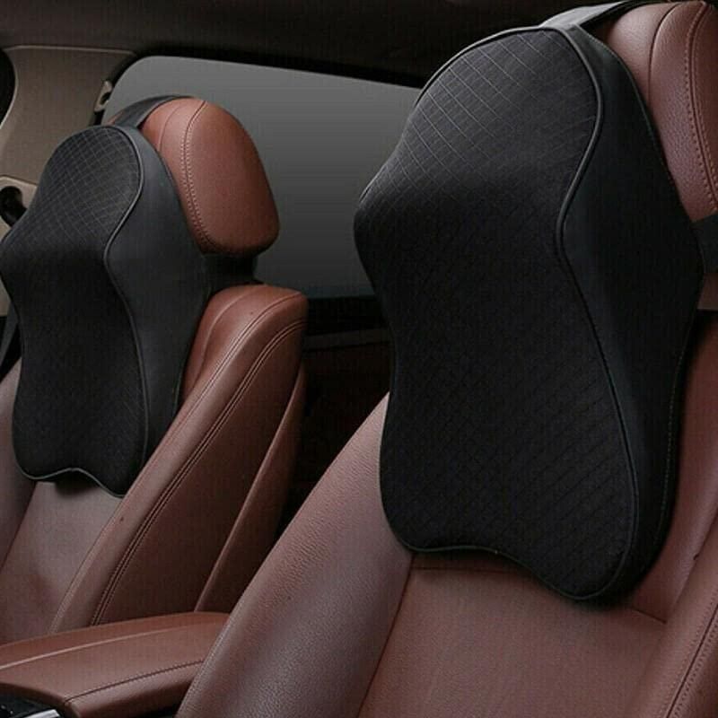 Supportive Neck Pillow for Car or Office Chair | Memory Foam Comfort