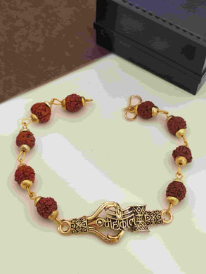 Rudraksha Mahadev Bracelet | Spiritual Accessory for Men