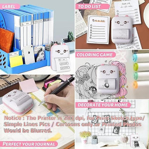 Inkless Bluetooth Pocket Printer | Wireless Mobile Photo Printing