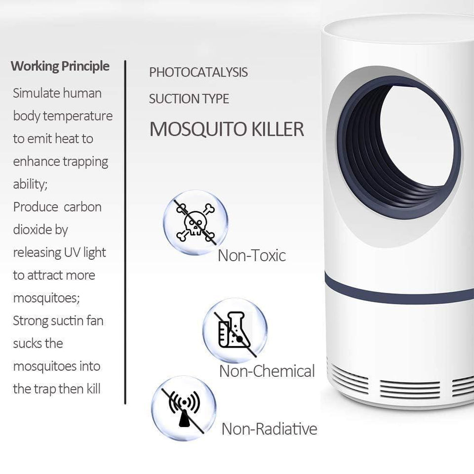Electronic LED Mosquito Killer Lamp | Safe and Effective Insect Control