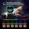 3D Crystal Lamp Ball | Decorative Light Fixture | Assorted Colors