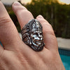 Hanuman Ring in Sterling Silver