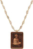 Tulsi Kanthi Mala with Hanuman Pendant | Wooden Locket Set | Pack of 2
