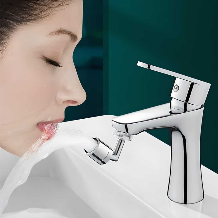 720° Rotating Bathroom Faucet | Stainless Steel Spray Head