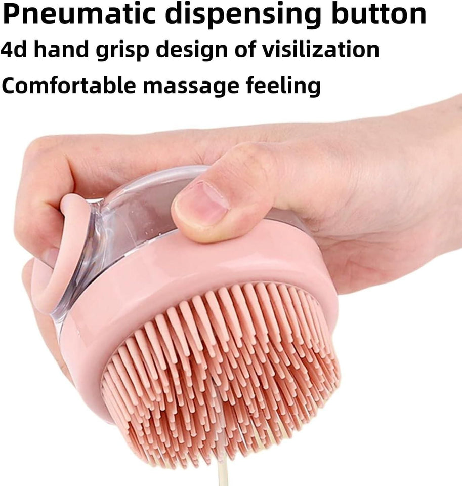 Hair Scalp Massager | Silicone Brush for Improved Blood Flow