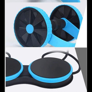 Wheel Roller for Core Workouts with Knee Pad - Enhance Your Abdominal Exercises