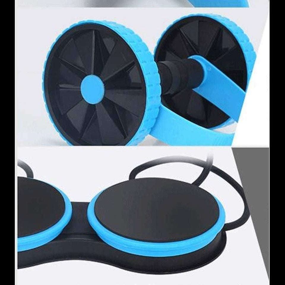Wheel Roller for Core Workouts with Knee Pad - Enhance Your Abdominal Exercises