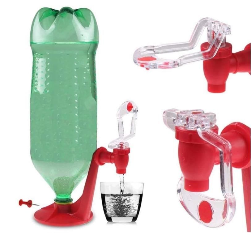 Hands-Free Water Dispenser for Upside-Down Bottles