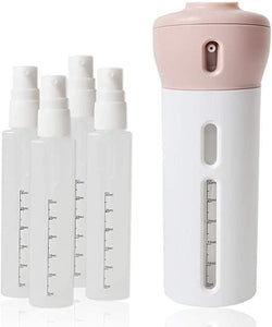 4-in-1 Travel Bottles Set | Leak-Proof Containers for Toiletries
