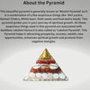 Crystal Wealth Pyramid with Shree Yantra & Gomati Chakra