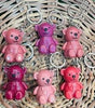 2 in 1 Keychain Bear Matte Lipstick Set - Pack of 2 Assorted Colors