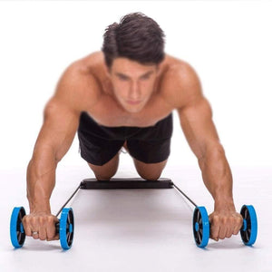 Wheel Roller for Core Workouts with Knee Pad - Enhance Your Abdominal Exercises