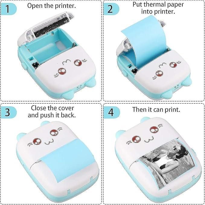 Inkless Bluetooth Pocket Printer | Wireless Mobile Photo Printing
