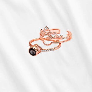 I Love You In 100 Languages Adjustable Ring - Perfect Gift for Women