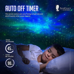 Astronaut Galaxy Projector | 360° Rotation & Remote Control
