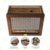 1 Lakh Money Saving Box | Wooden Piggy Bank with Target Tracker | Coin & Cash Bank for Everyone | Sketch Pen Included