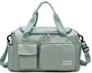 Durable Duffle Bag with Separate Shoe Compartment