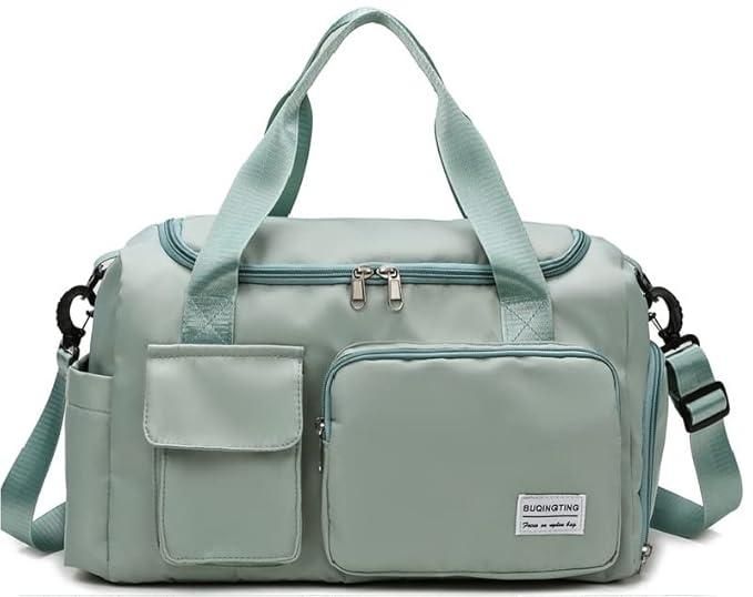Durable Duffle Bag with Separate Shoe Compartment