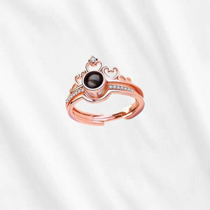 I Love You In 100 Languages Adjustable Ring - Perfect Gift for Women