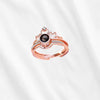 I Love You In 100 Languages Adjustable Ring - Perfect Gift for Women