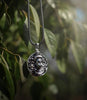 Hanuman Ji Pendant Oxidized Silver Chain