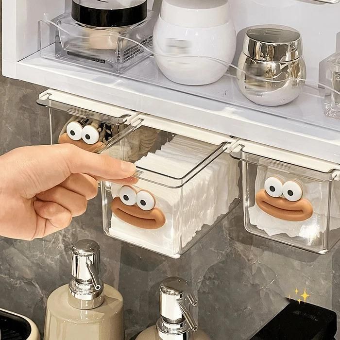 Transparent Drawer Storage Box | Stackable Organizer for Makeup, Jewelry, and More