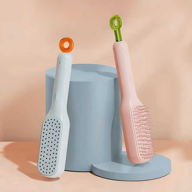 Self-Cleaning Anti-Static Massage Comb | Detangle and Revitalize Hair