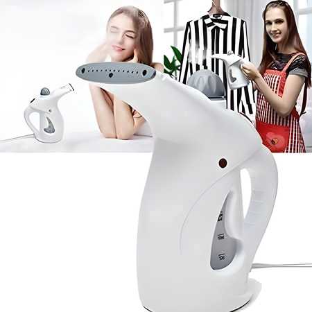 Portable Garment & Facial Steamer | Fast Heat-up |Handheld Design