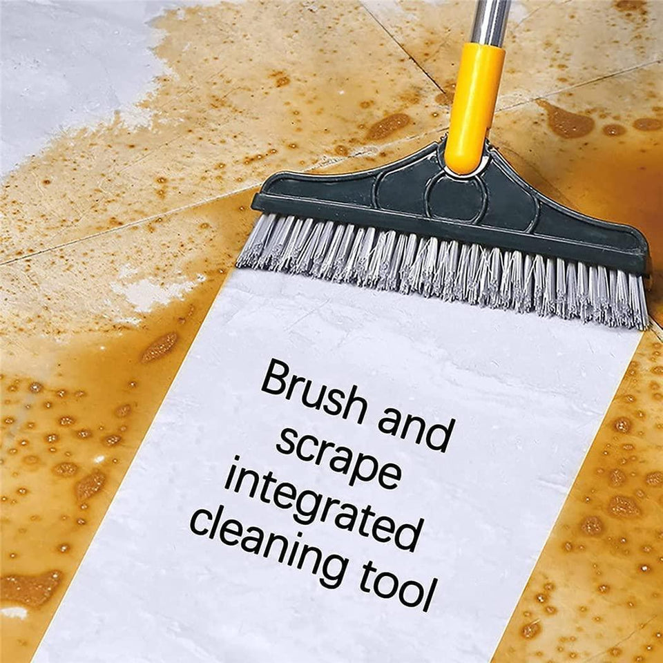 120° Rotating Bathroom Tile Cleaner Brush | Long Handle