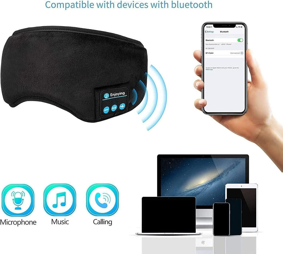 Wireless Bluetooth Eye Mask With Music - Perfect for Relaxation