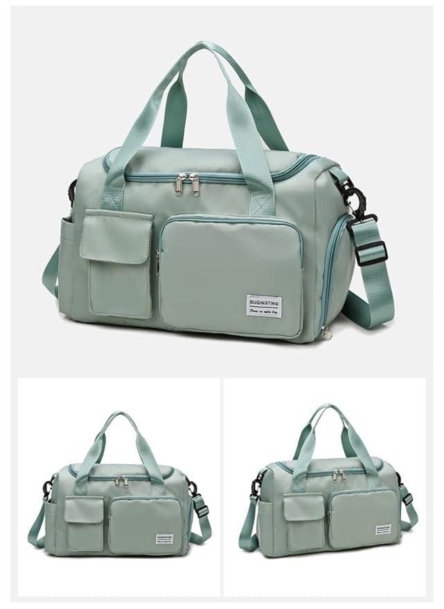 Durable Duffle Bag with Separate Shoe Compartment