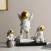 Astronaut Statue Figurines | Set of 3 | Decorative Accents