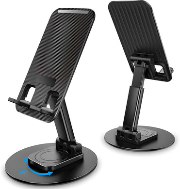 Mobile Phone Stand | 360° Rotation | Height and Angle Adjustable