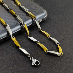 Lovely Gold & Silver Plated Chain | Elegant Ethnic Accessory