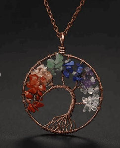 Tree of Life with 7 Chakra Pendant | Expansion of Consciousness