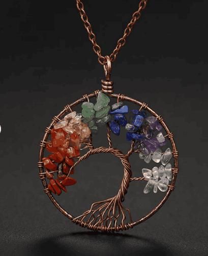 Tree of Life with 7 Chakra Pendant | Expansion of Consciousness