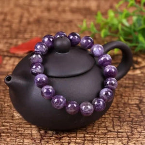 Stretchable Handmade Natural Crystal Stone Bracelet | Pack of 2