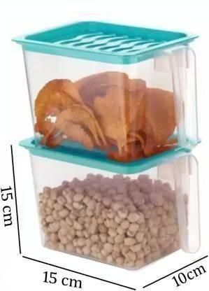 Unbreakable Kitchen Storage Containers | Airtight Fridge Organizers| Pack of 6