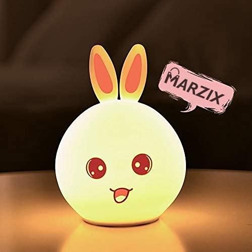 Adorable Rabbit Silicone Touch Sensor Night Light