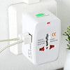 Worldwide Travel Adapter with Dual USB Charger Ports