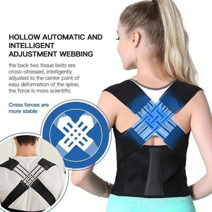 Adjustable Back Posture Corrector - Relieve Pain and Improve Posture