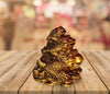 Triple Frog Feng Shui Figurine for Wealth, Health & Prosperity