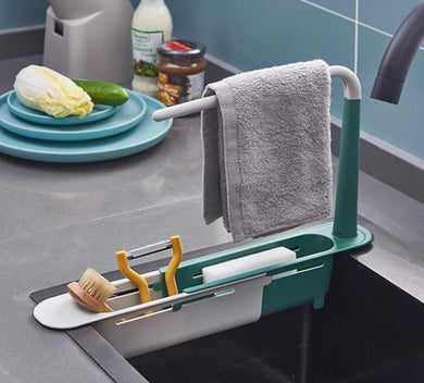 Adjustable Sink Organizer | Customizable Storage for Any Sink