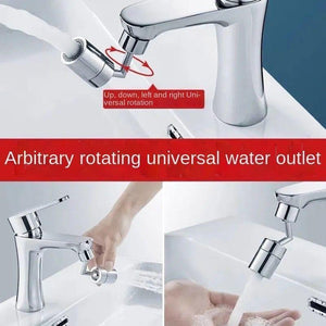 720° Rotating Bathroom Faucet | Stainless Steel Spray Head