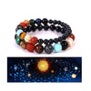 Galaxy Gem Beads Bracelet | Pack of 2 | Celestial-Inspired Jewelry