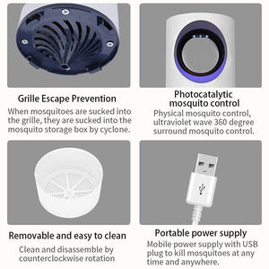 Electronic LED Mosquito Killer Lamp | Safe and Effective Insect Control