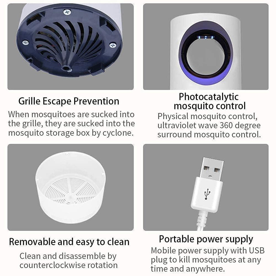 Electronic LED Mosquito Killer Lamp | Safe and Effective Insect Control