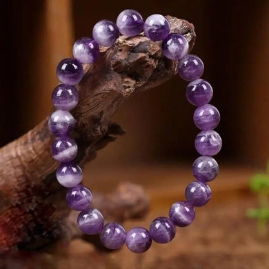 Stretchable Handmade Natural Crystal Stone Bracelet | Pack of 2