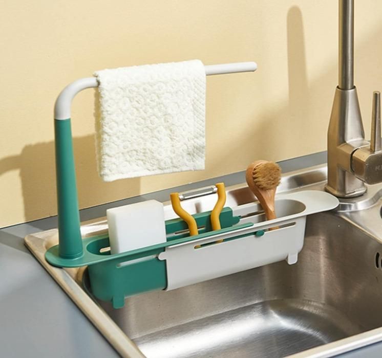 Adjustable Sink Organizer | Customizable Storage for Any Sink