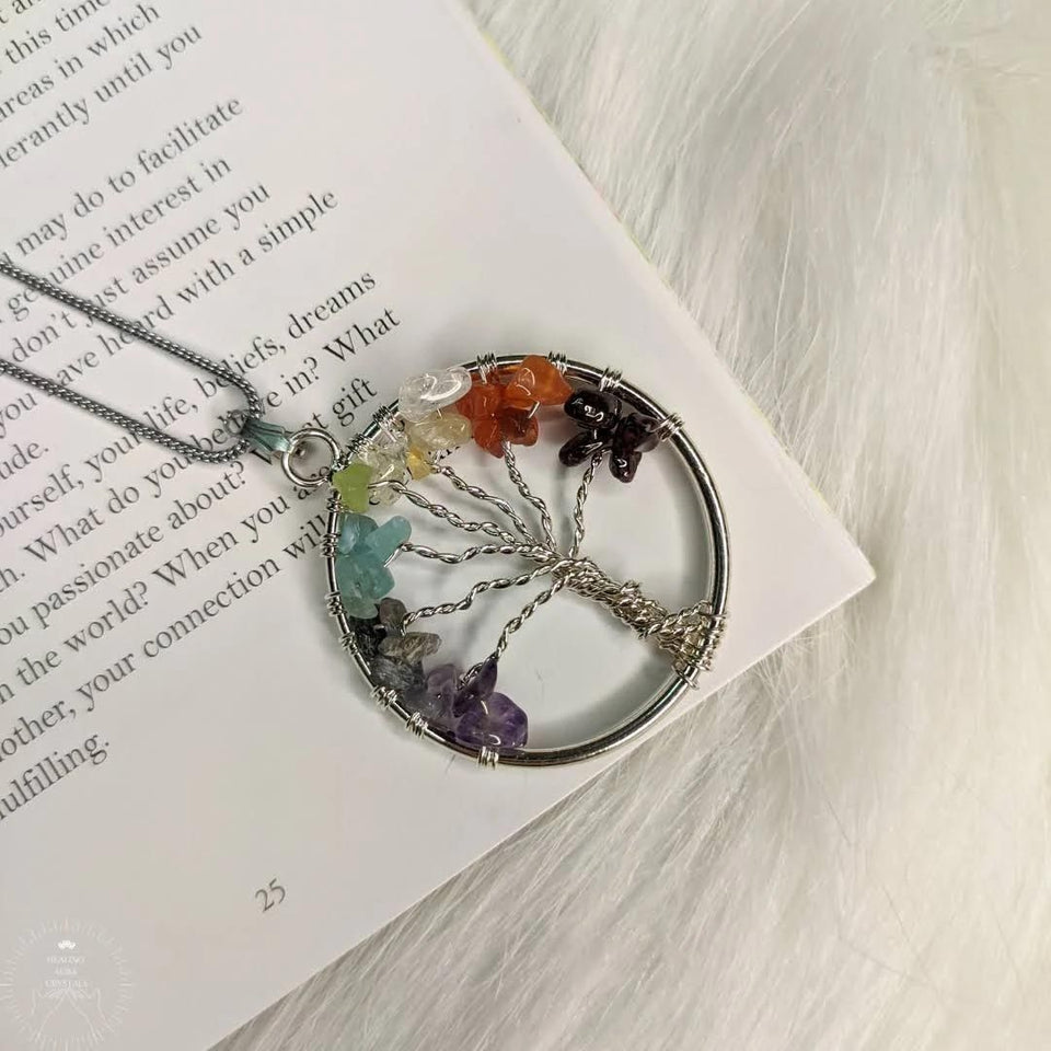 Tree of Life with 7 Chakra Pendant | Expansion of Consciousness
